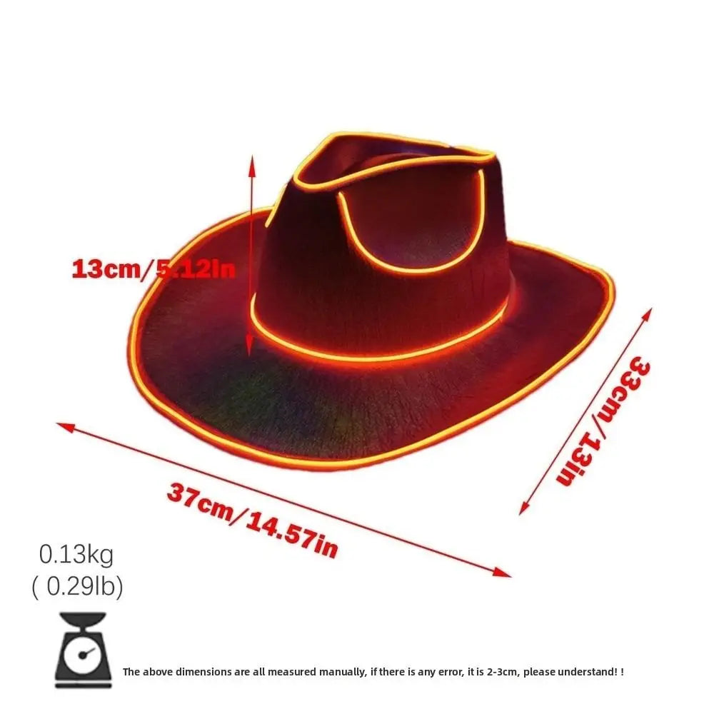 Halo LED Cowboy Hat
